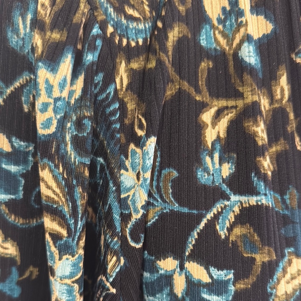 Emma & Michele Blue Long Sleeve Wrap Dress - Picture 3 of 7